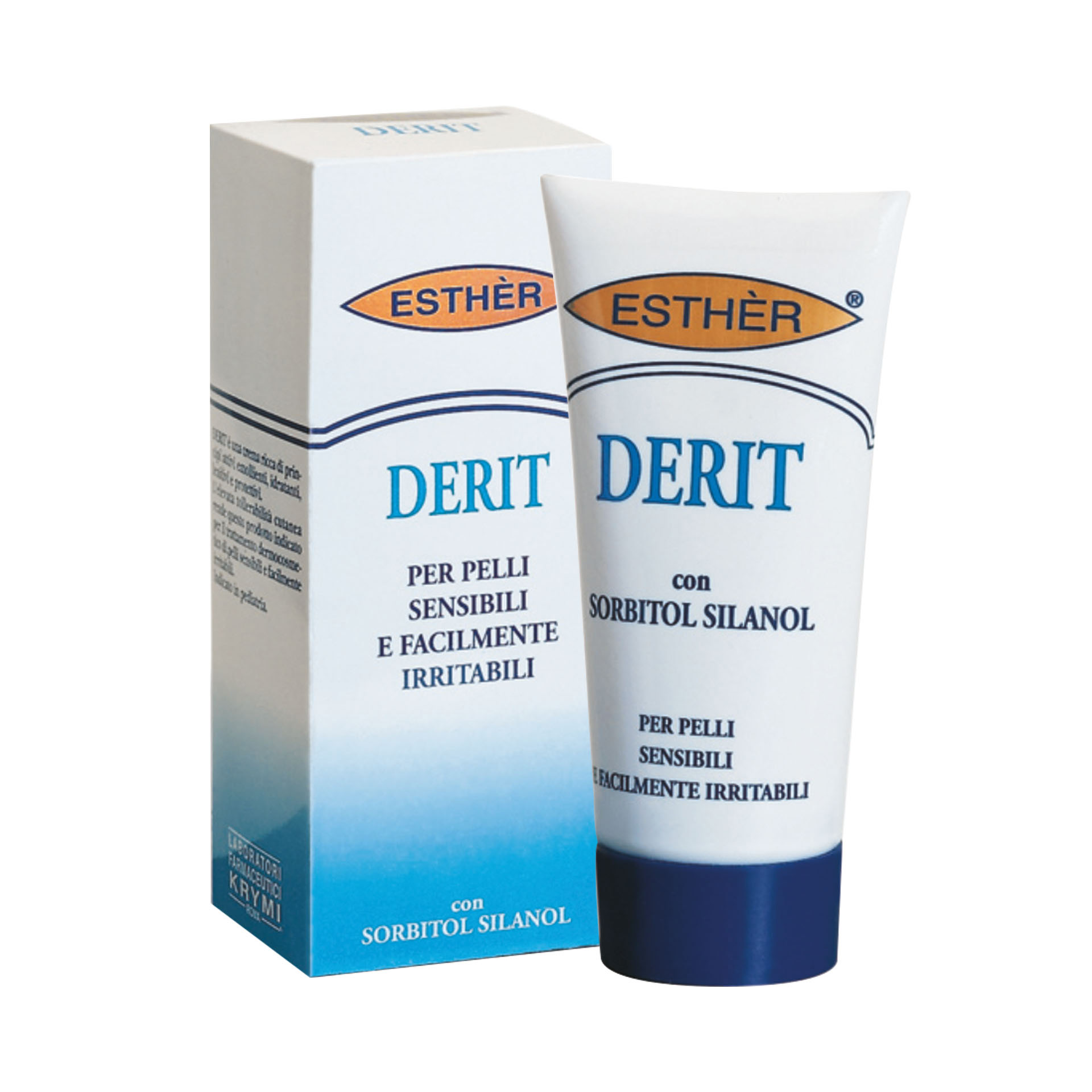 Derit Crema lenitiva antiarrossamento per pelli sensibili per il viso 50 ml