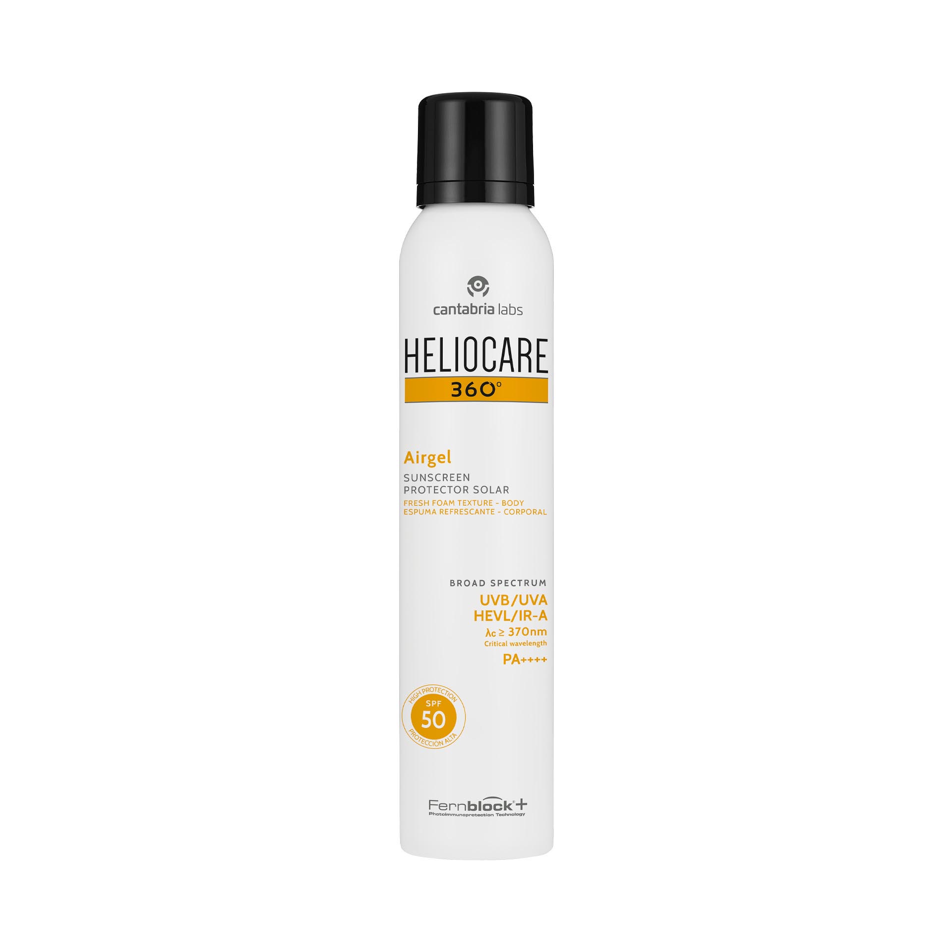 Heliocare 360 Airgel Protezione solare per viso e corpo SPF50 200 ml