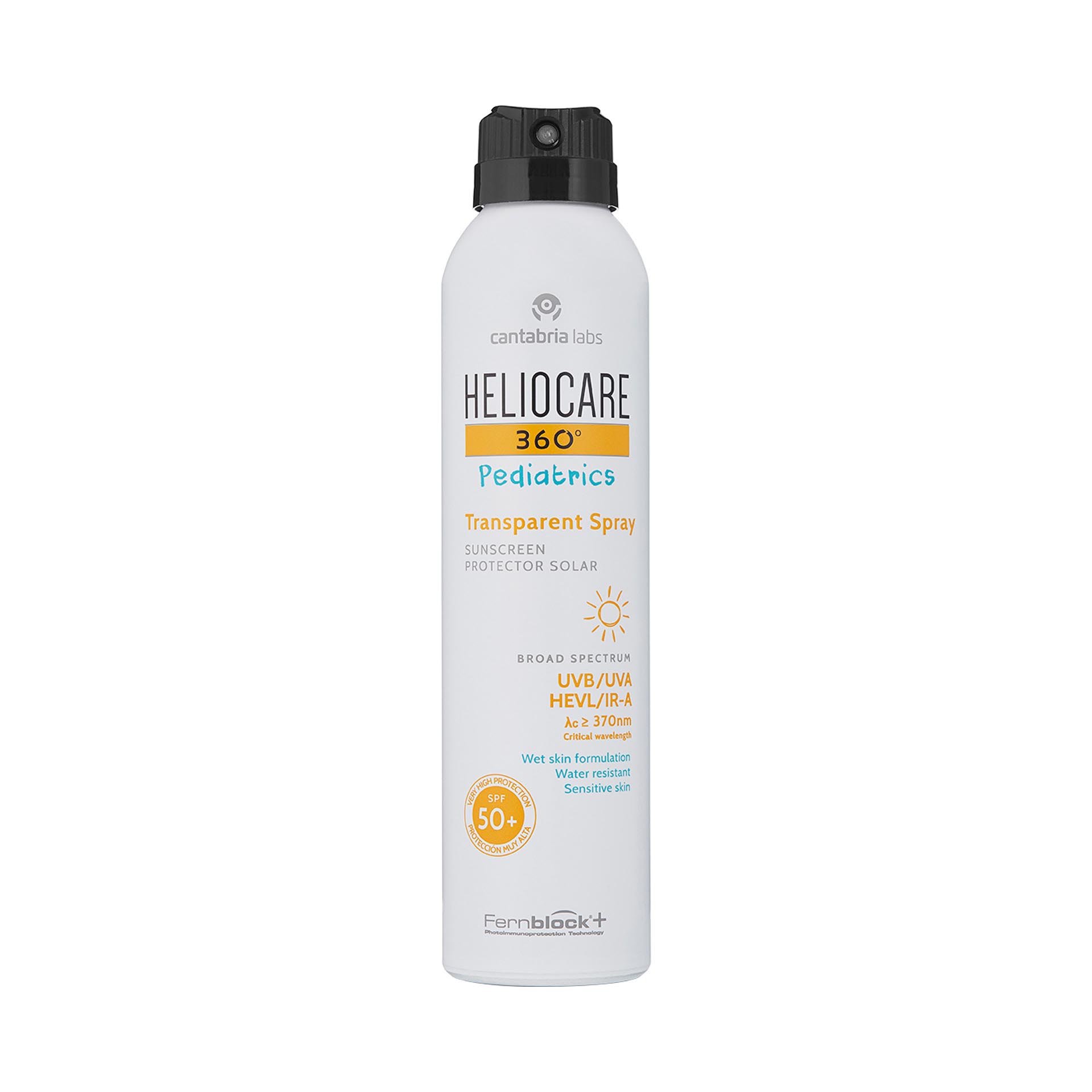 Heliocare 360 Pediatric Transparent Spray Protezione SPF 50+ 200 ml