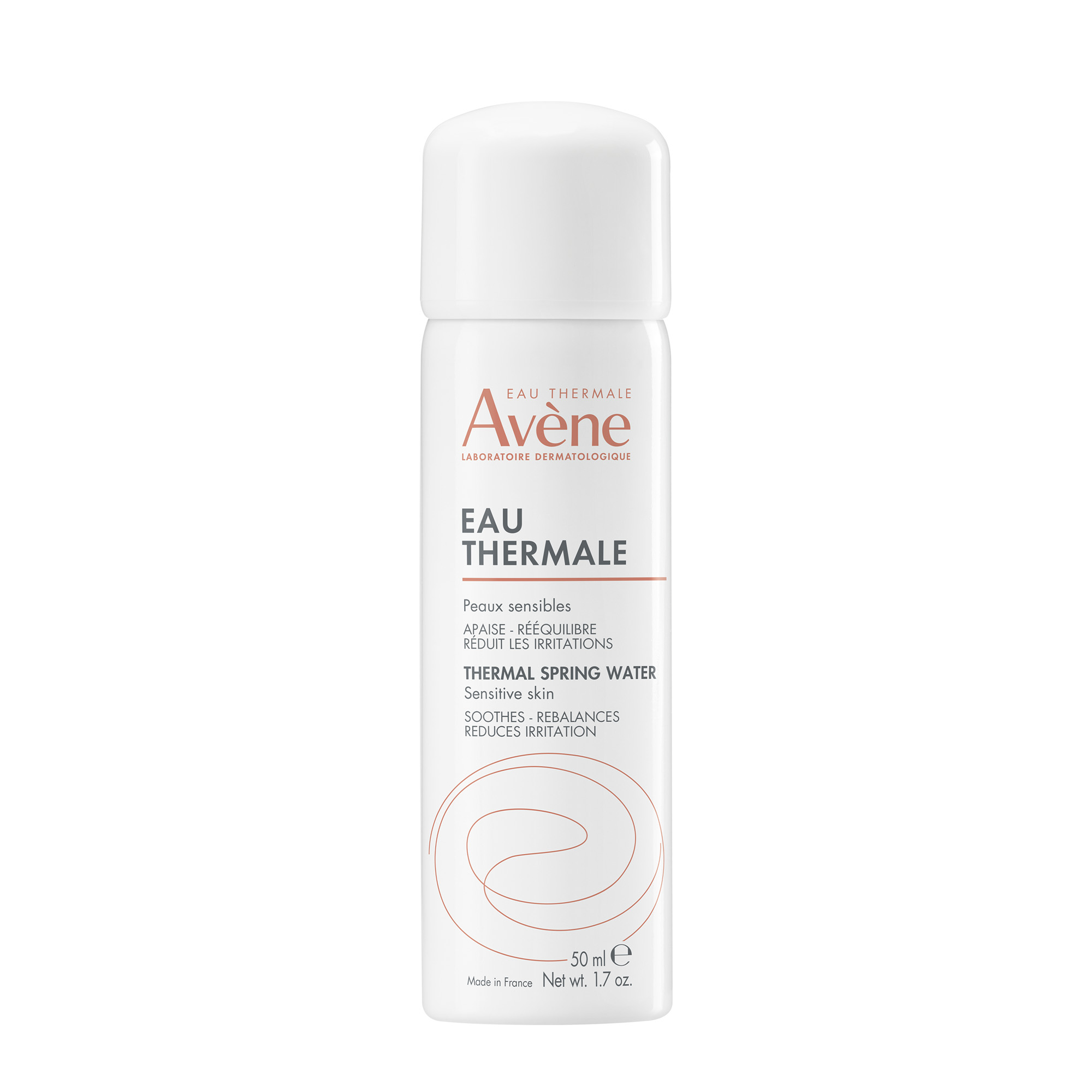Avène Eau Thermale Acqua Termale Spray Lenitiva per pelle sensibile allergica e irritabile formato viaggio 50 ml