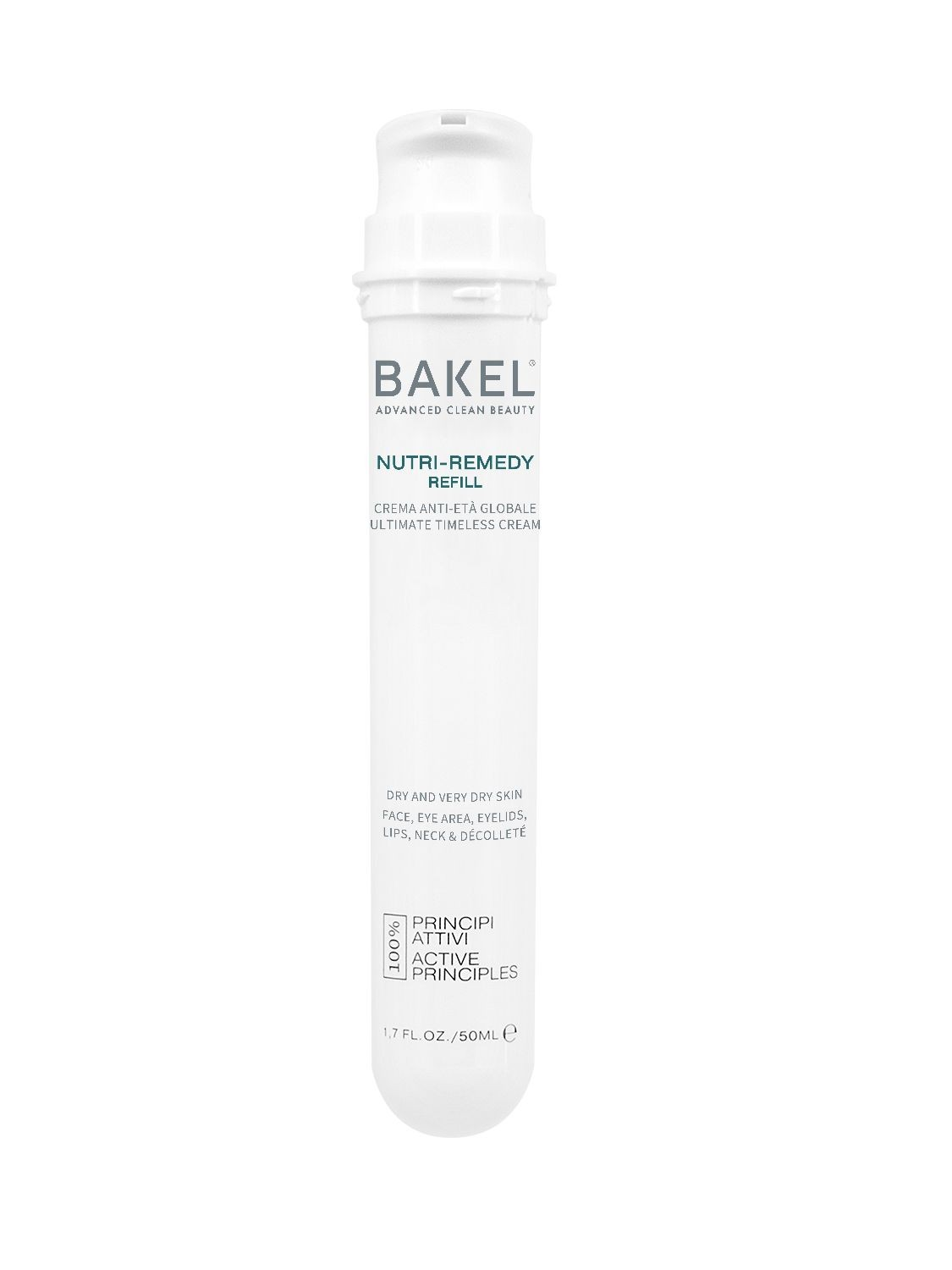 Bakel Nutri - Remedy Refill Crema Anti - Età Globale Per Pelle Da Secca A Molto Secca 50 ml