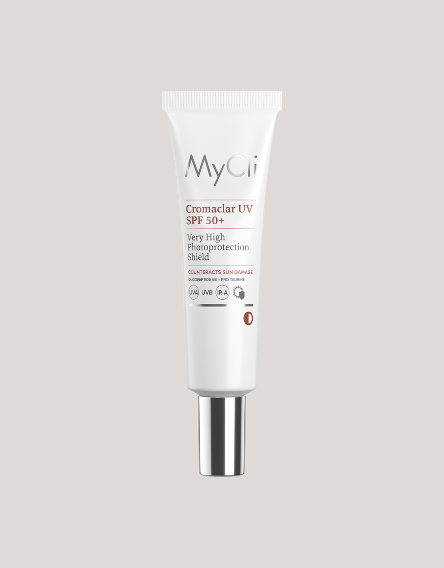MyCli Cromaclar UV SPF 50+ Schermo Fotoprotezione Molto Alta 50 ml
