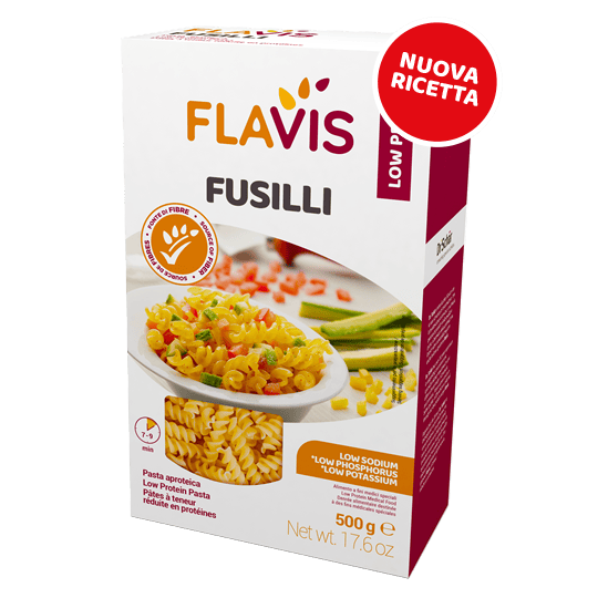 Flavis Fusilli Pasta Aproteica 500 grammi