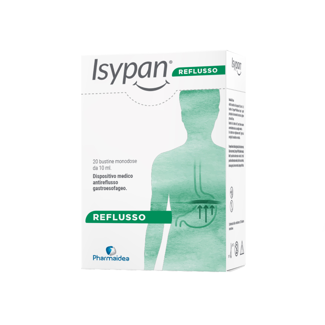 Isypan Reflusso Integratore Orale Contro Il Reflusso Gastroesofageo 20 Bustine