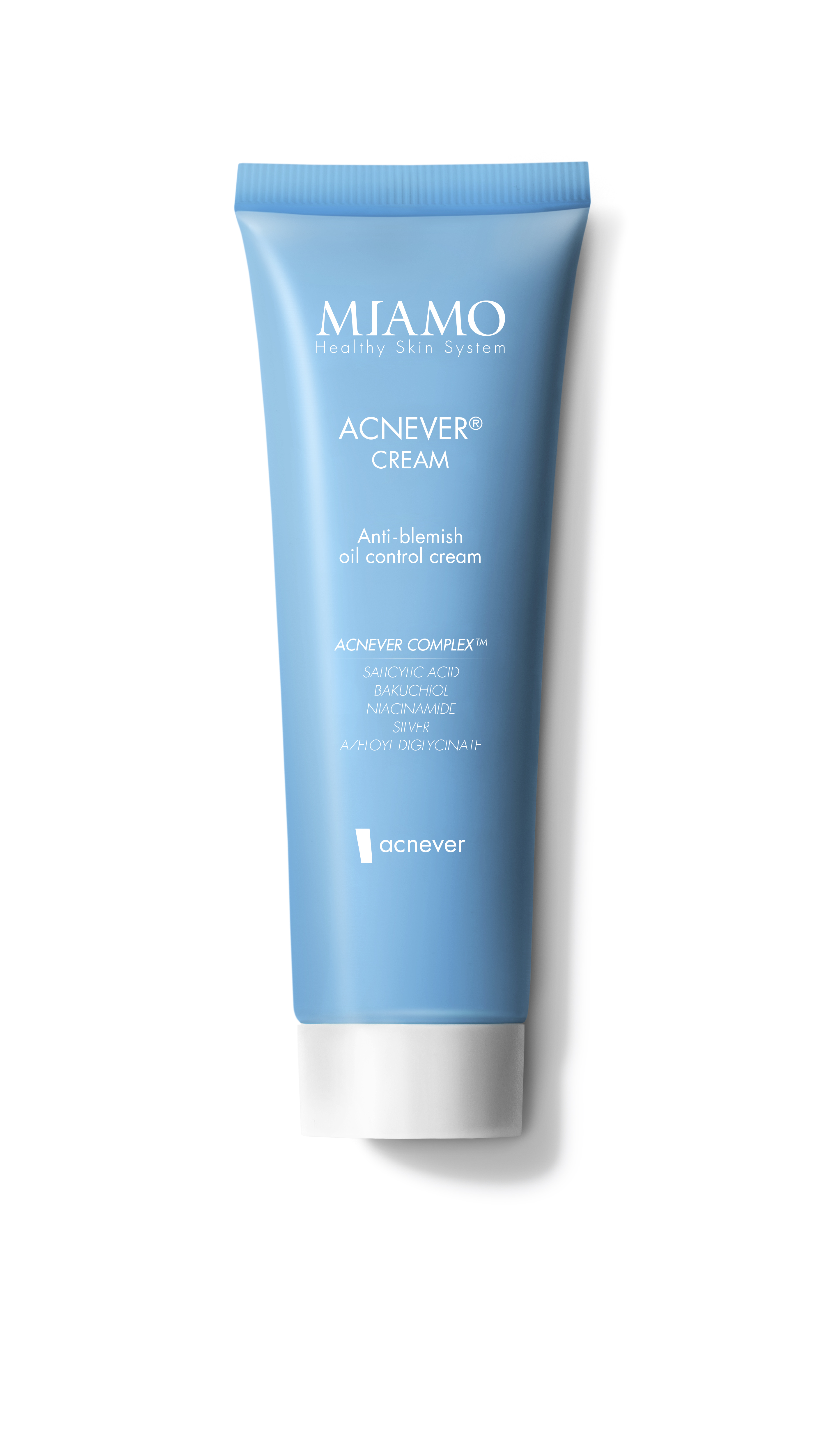 Miamo Acnever Cream Crema Viso Anti - Imperfezioni Sebonormalizzante 50 ml