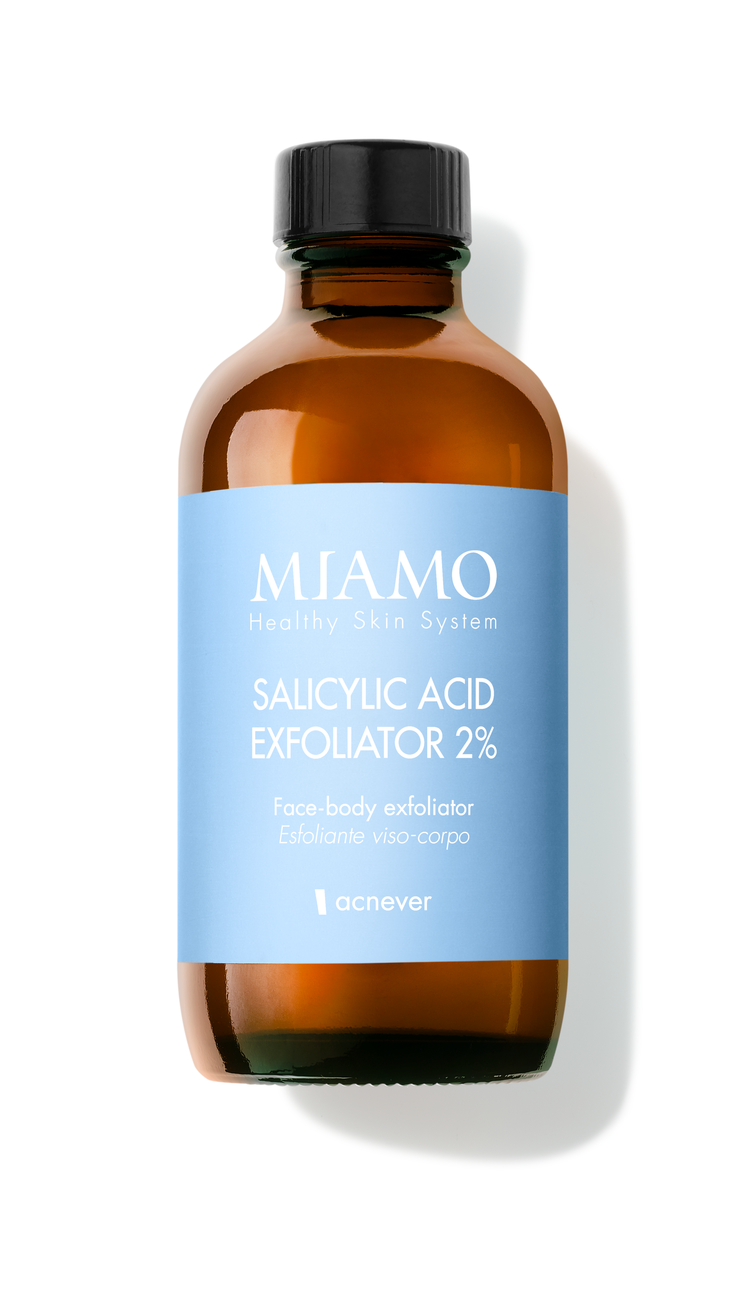 Miamo Acnever Salicylic Acid Exfoliator Esfoliante Viso Pelle Grassa o con Acne 120 ml