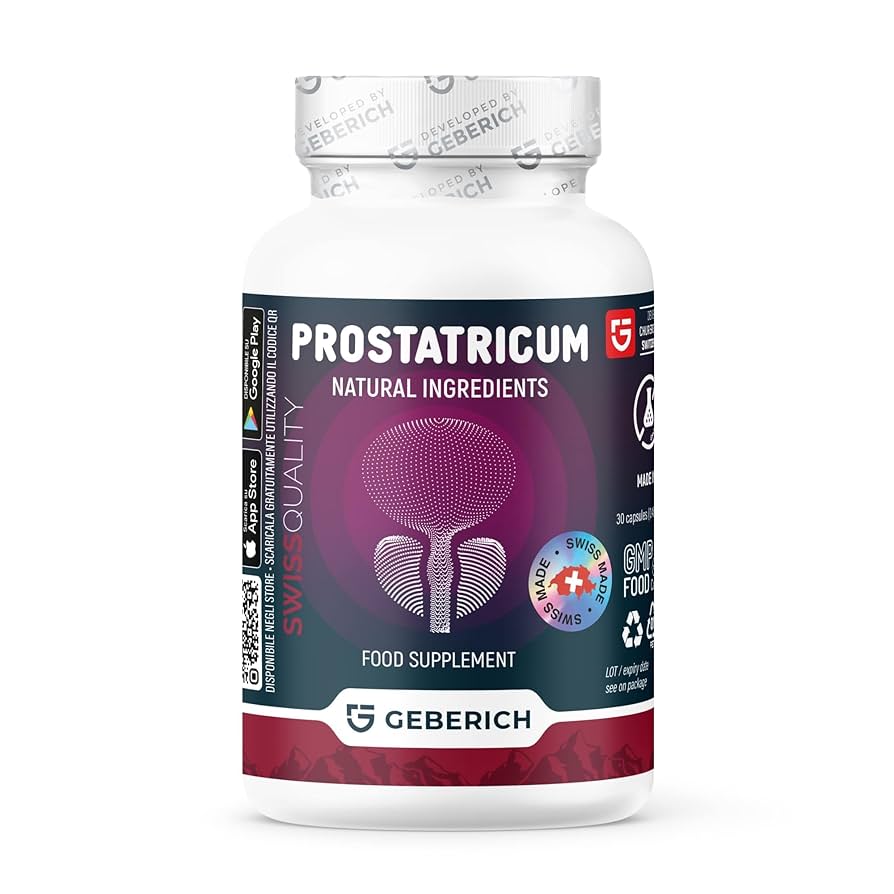 Geberich Prostatricum per il benessere della prostata 30 Capsule