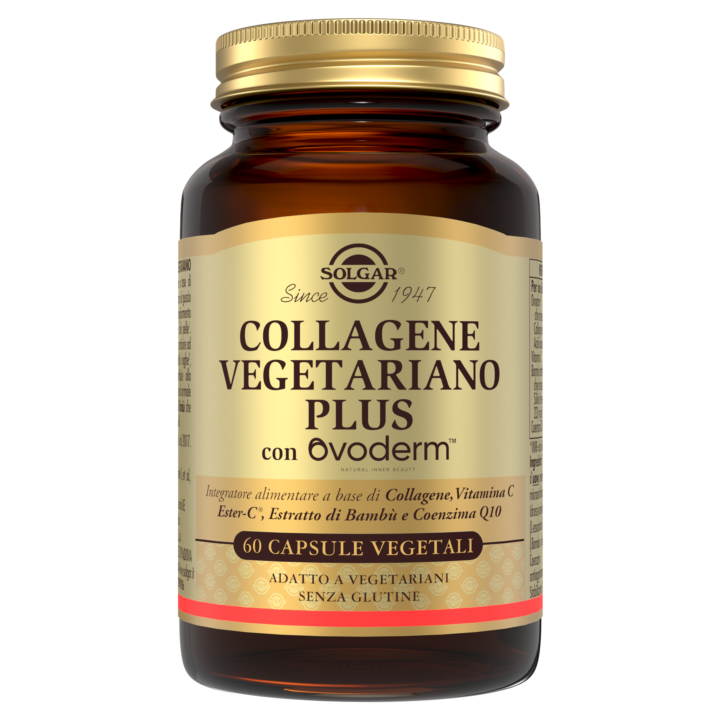Solgar Collagene Vegetariano Plus Integratore per la Pelle 60 capsule vegetali