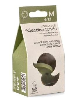 Tatatanatura il Ciuccio Rotondo con Tettarella Anatomica Size M 6 - 12 m