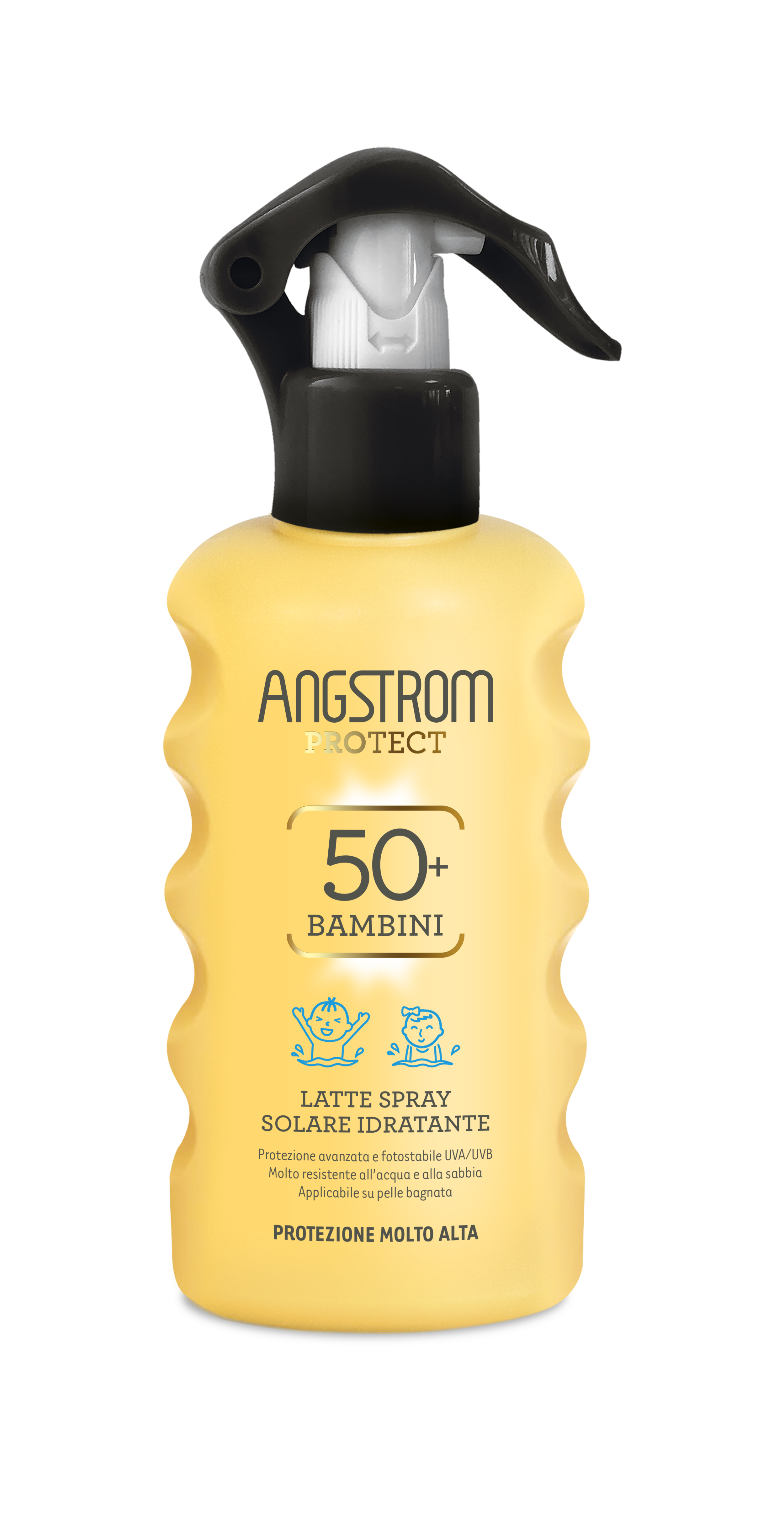 Angstrom Hydraxol Latte Solare Spray idratante per i bambini 50+ 175 ml