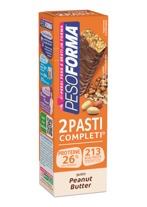 Pesoforma Barrette Dietetiche Peanut e Butter 2 barrette
