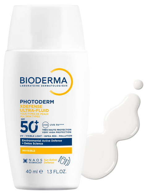 Bioderma Photoderm XDefence Ultra - Fluid SPF50+ Invisible 40 ml