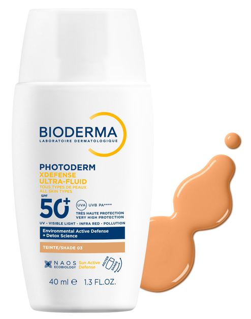 Bioderma Photoderm XDEFENSE Ultra - Fluid SPF50+ Tinta 03 40 ml