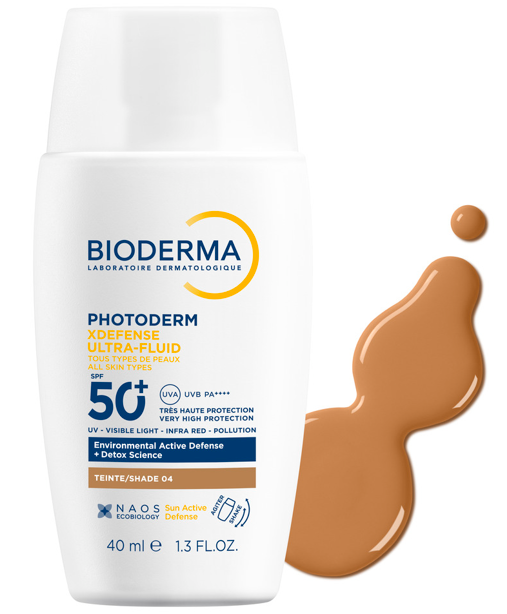Bioderma Photoderm XDEFENSE Ultra - Fluid SPF50+ Tonalità 04 40 ml