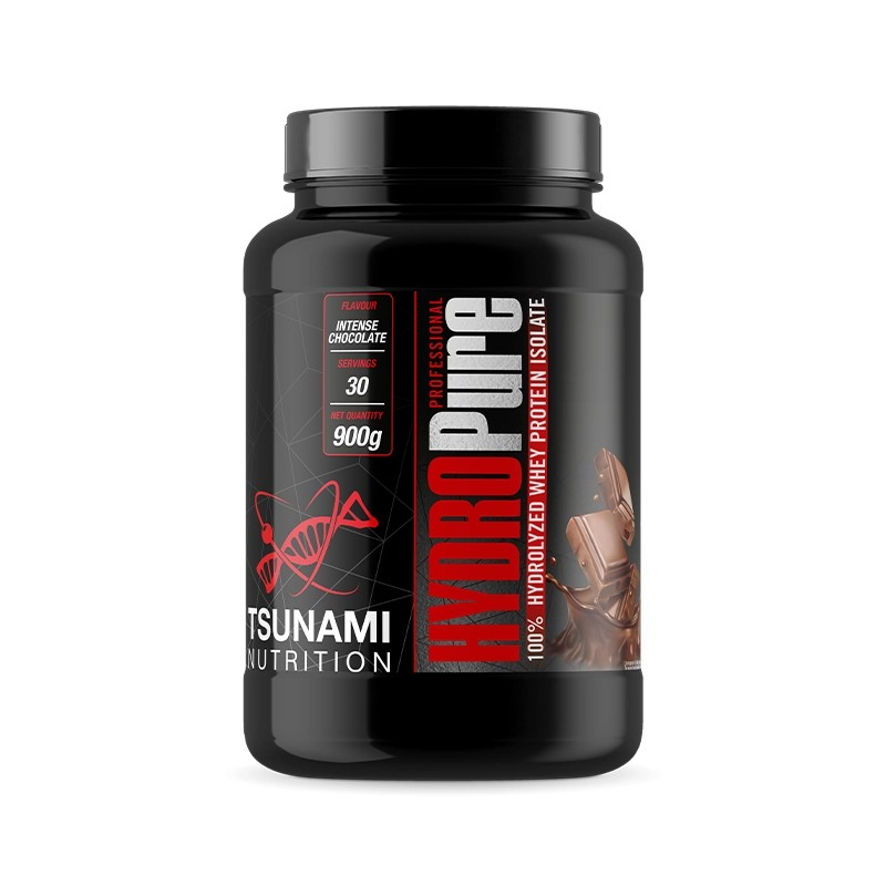 Tsunami Nutrition Hydropure Professional Integratore di Proteine Gusto Cioccolato 900 g