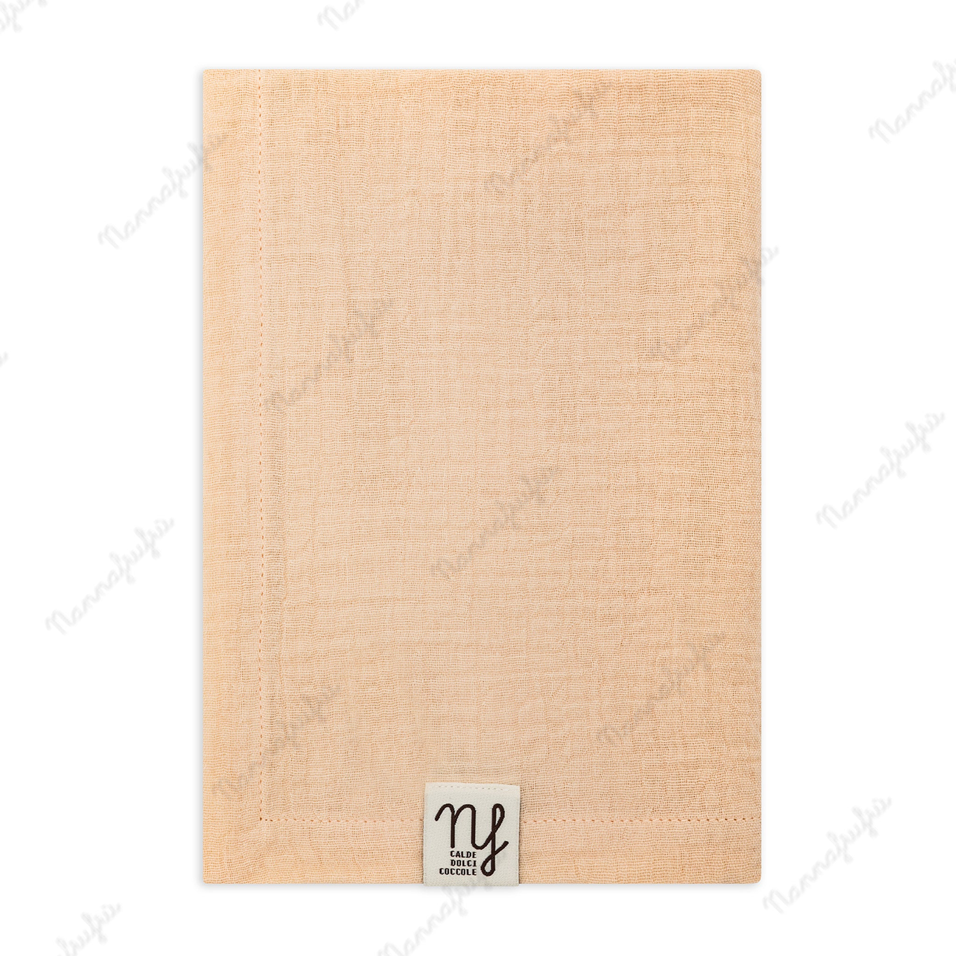 Nannafrufru Mussola Champagne in Cotone