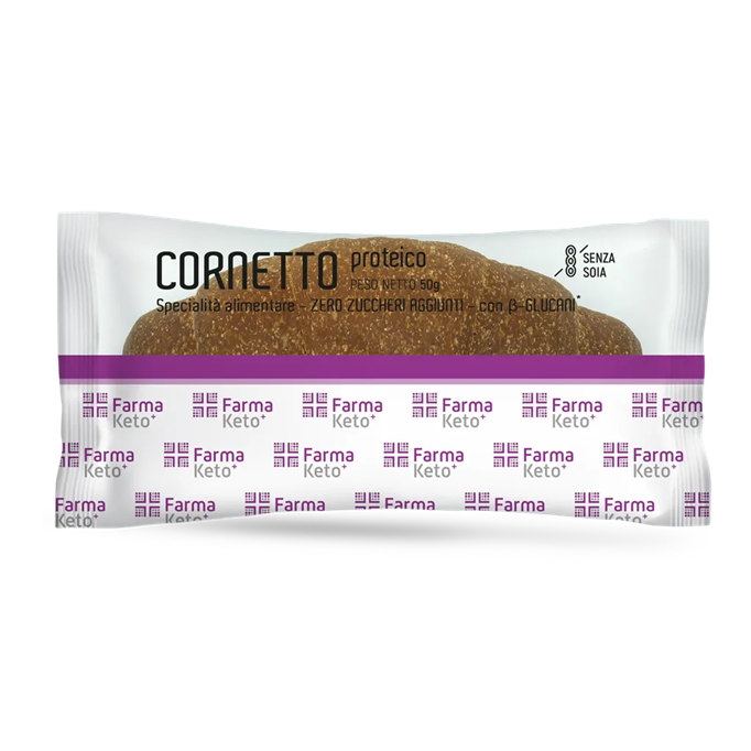 Farmaketo Cornetto Proteico Dietetico 50 grammi