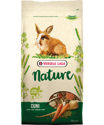 Versele Laga Cuni Nature Mangime per Conigli Nani 700 grammi