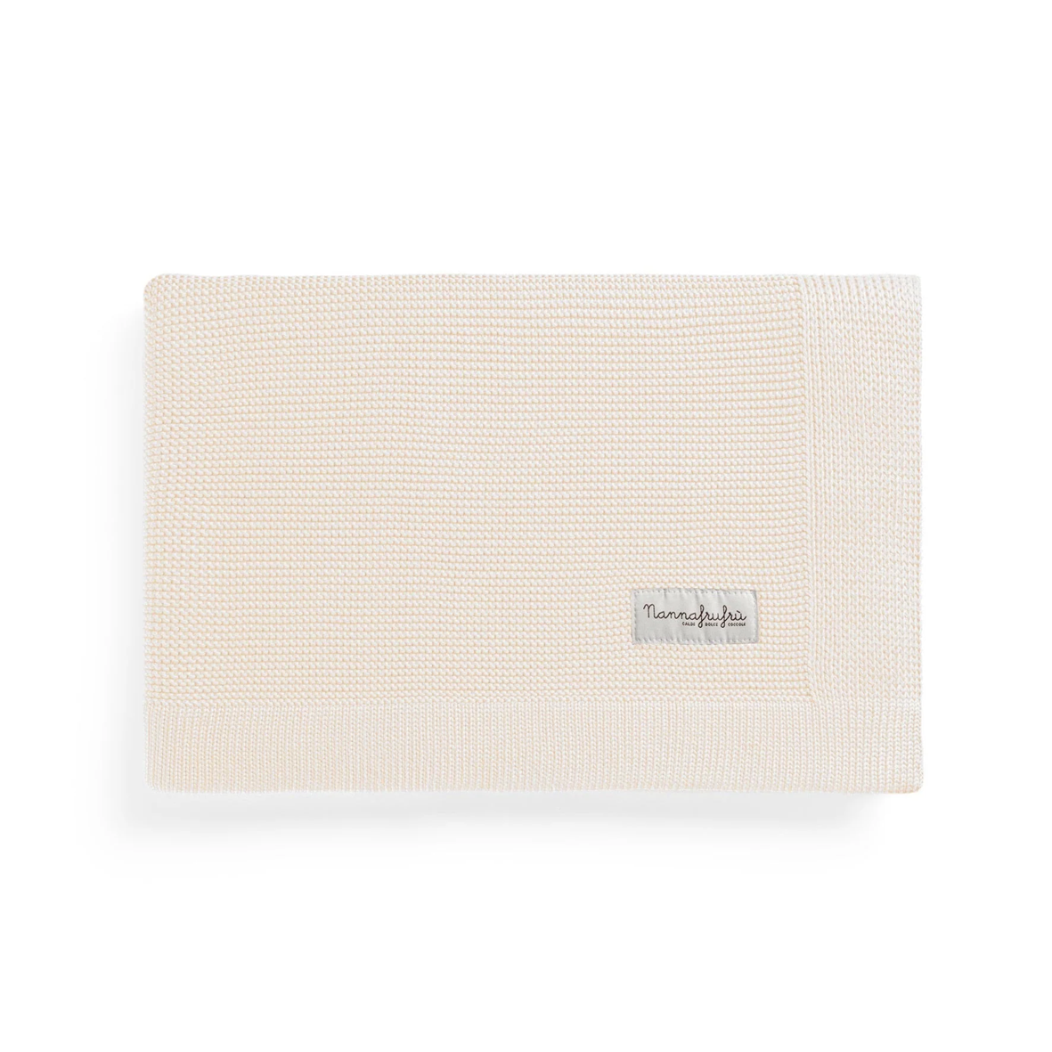 Nannafrufru Copertina Bamboo e Cotone Ecru