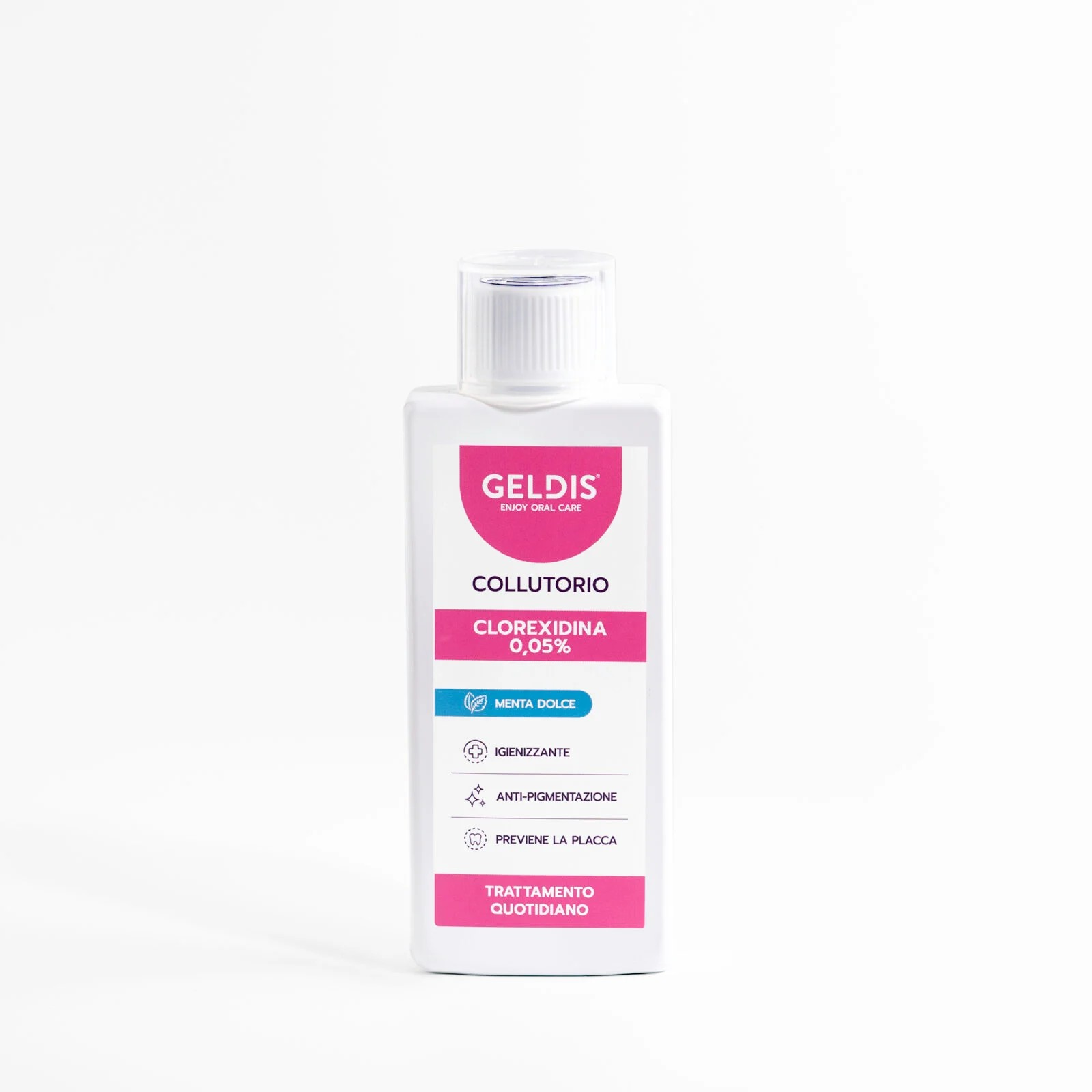 Geldis Collutorio Clorexidina 0,05% Gusto Menta Dolce 200 ml