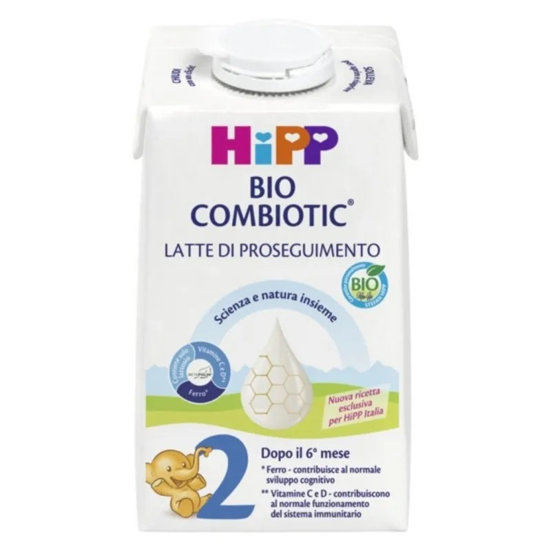 Hipp Combiotic Bio 2 Latte di Proseguimento dai 6 Mesi 500 ml