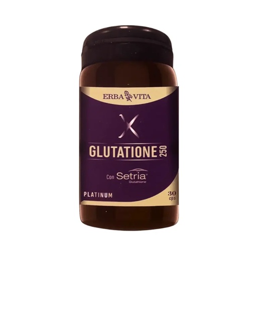 Erba Vita Glutatione Platinum 250 Integratore Antiossidante 30 capsule