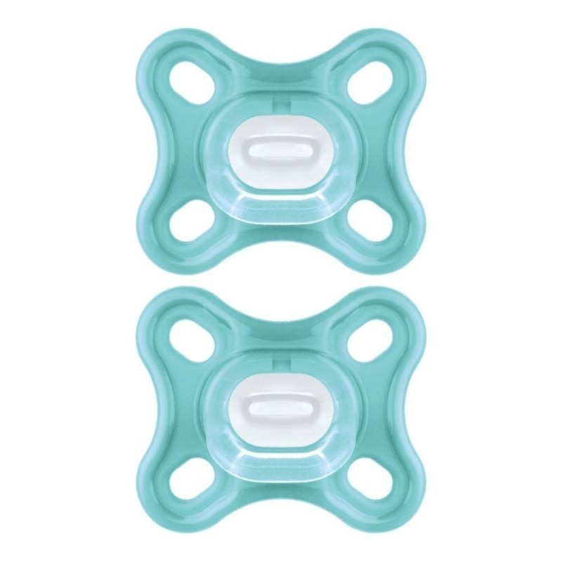 Mam Comfort Succhietti in Silicone 3 - 12 mesi Colore Neutro 2 pezzi