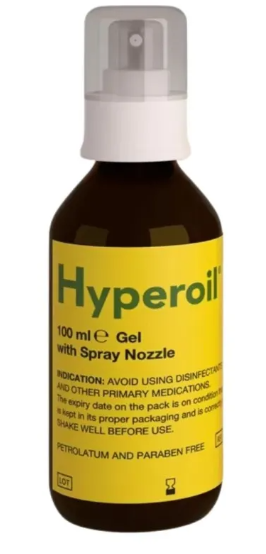 Hyperoil Gel Spray per Ferite e Abrasioni 100ml