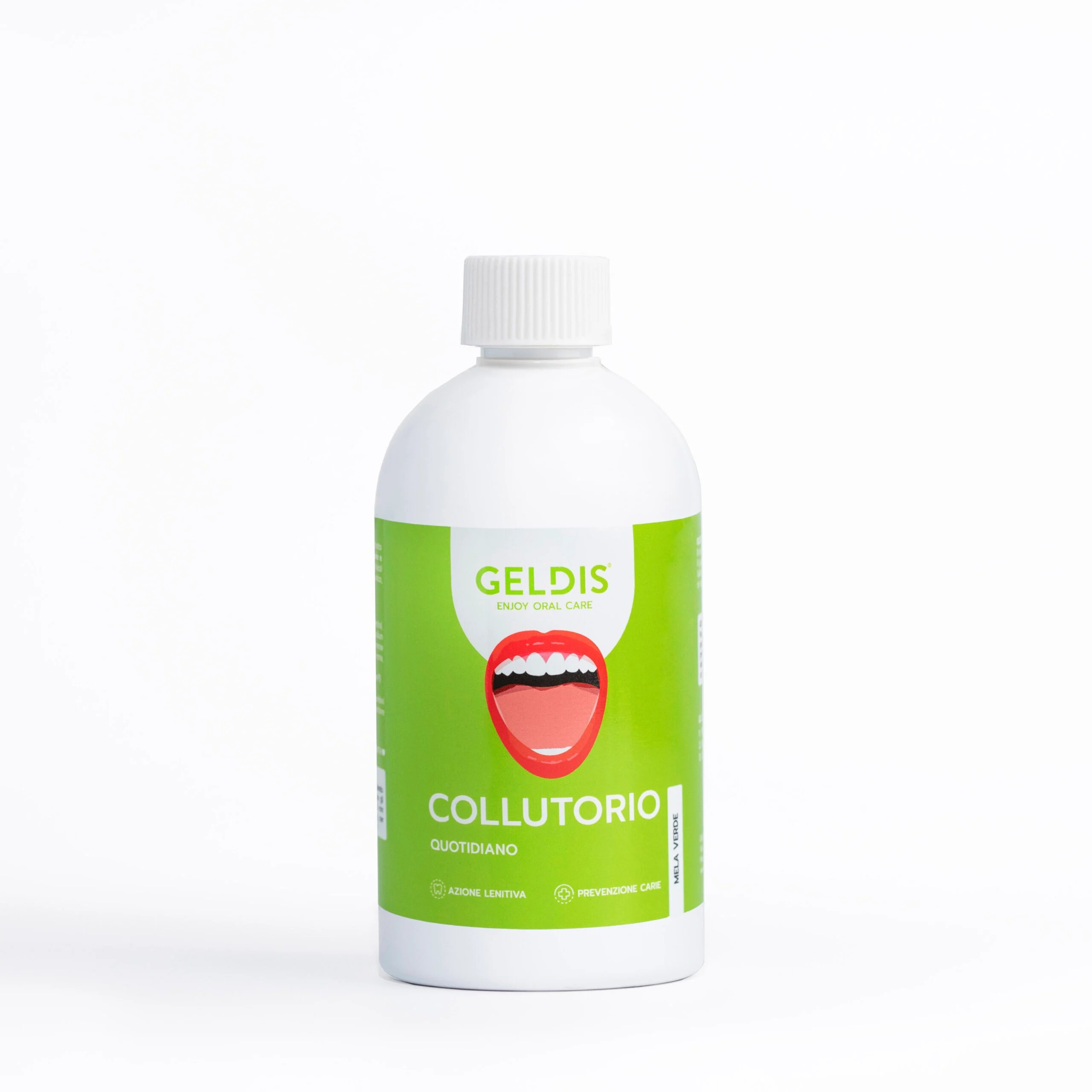 Geldis Collutorio Quotidiano Aroma Mela Verde 500 ml