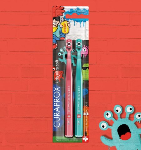 Curaprox Graffiti Edition Spazzolini Per Bambini 2 Pezzi