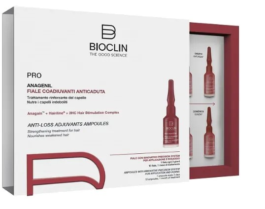 Bioclin Pro Anagenil Trattamento Anticaduta Capelli in Fiale 10 x4 ml