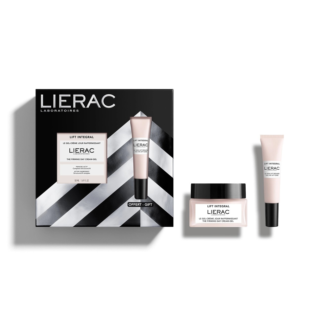 Lierac Lift Integral Cofanetto Natale 2025 Gel - Crema Giorno 50 ml + Crema Occhi 15 ml Edizione Limitata
