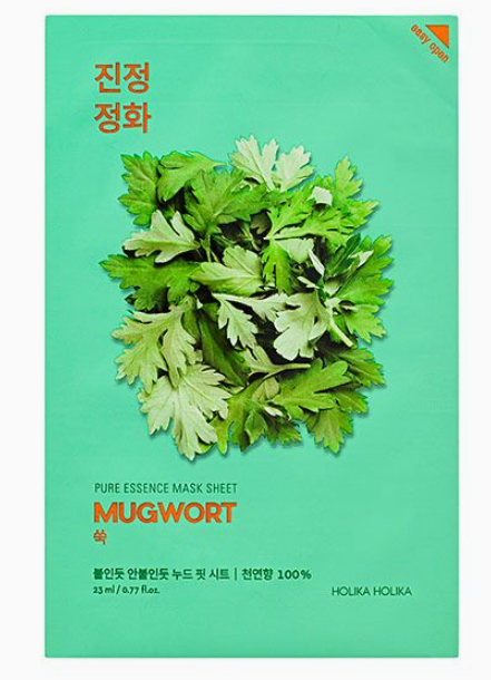Holika Holika Pure Essence Mask Sheet Mugwort Idratante Nutriente 20 ml