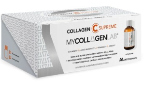 MycollagenLab C Supreme Integratore Alimentare Collagene 14 Flaconcini 30 ml
