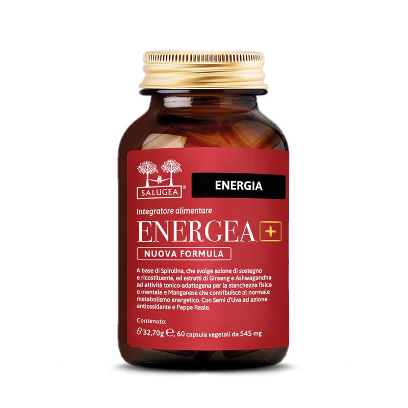 Salugea Energea+ Integratore Energizzante Nuova Formula 60 capsule