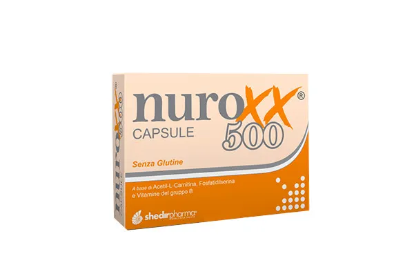 ShedirPharma Nuroxx500 Integratore per il Sistema Nervoso 30 capsule