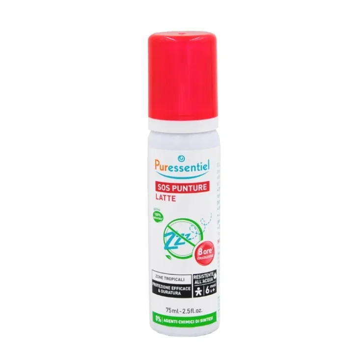 Puressentiel SOS Punture Latte Tropical Repellente Anti - Zanzare 75 ml