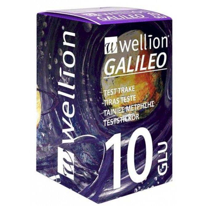 Wellion Galileo Strisce reattive per la glicemia 25 pezzi
