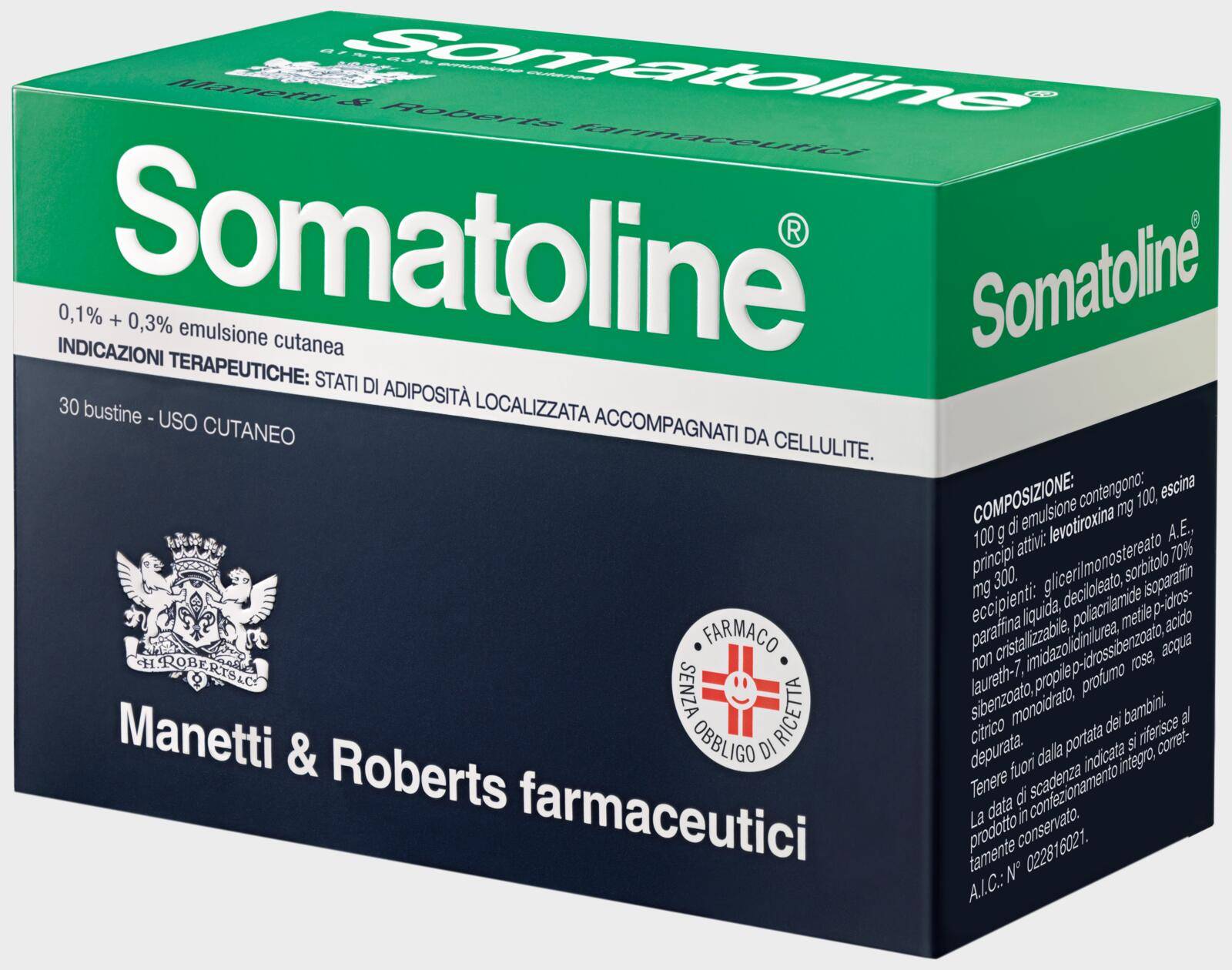 Somatoline Emulsione Cutanea Anti Cellulite 30 Bustine