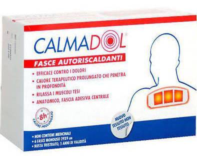 Calmadol Fascia Riscaldante per Dolori Muscolari 6 pezzi