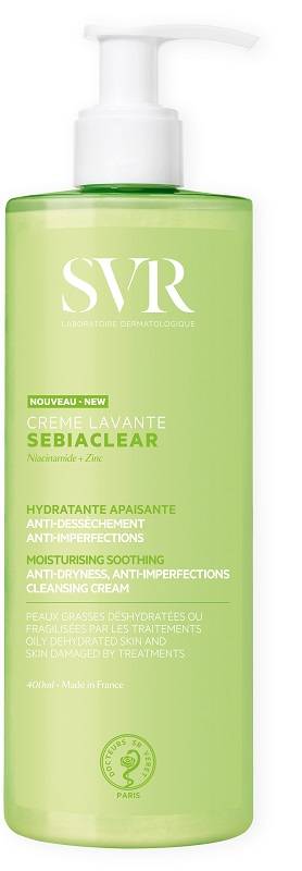 SVR Sebiaclear Creme Lavante Detergente Purificante Anti - Imperfezioni 400 ml