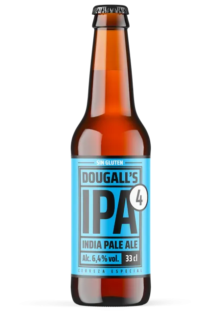 Dougall's IPA4 West Coast IPA Birra Bionda Senza Glutine 330 ml
