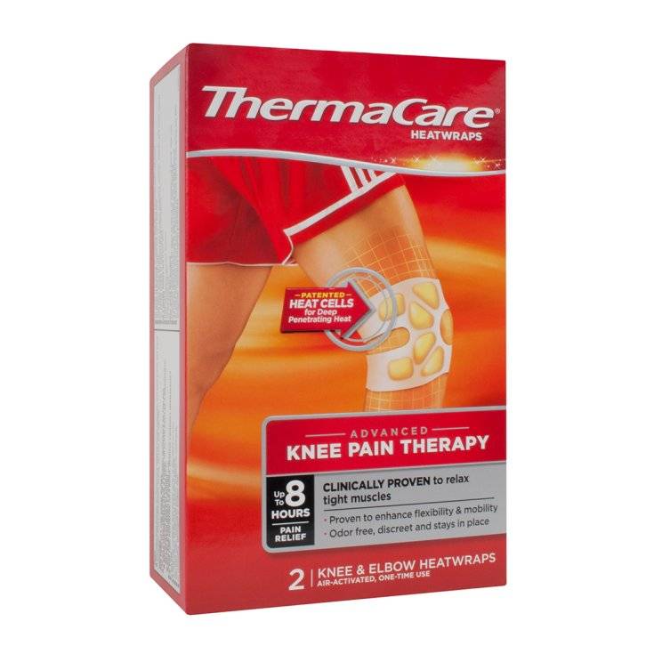 Thermacare Knee Pain Therapy 8 Ora Fasce autoriscaldanti per il sollievo 2CT IT