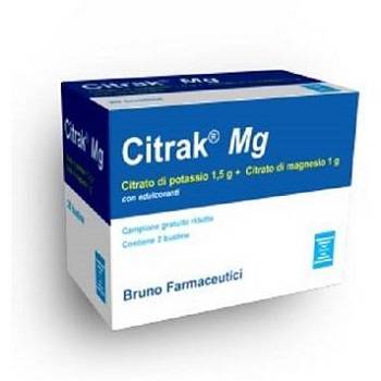 Bruno Farmaceutici Citrak MG Integratore Potassio e Magnesio 20 bustine