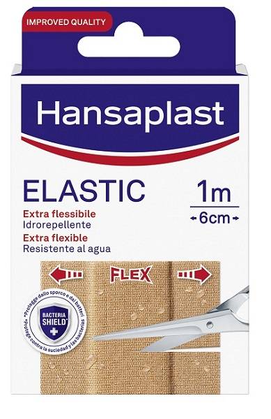 CEROTTO IN STRISCIA HANSAPLAST ELASTIC EXTRA FLESSIBILE 6 CMLUNGHEZZA 1 M 10 PEZZI