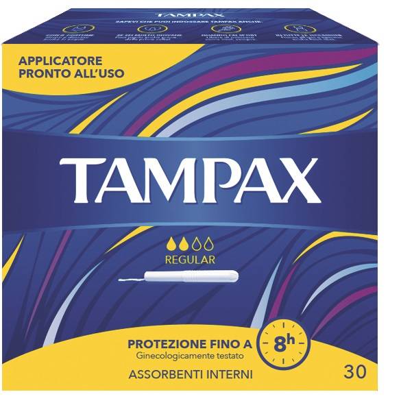 Tampax Blue Box Regular Assorbenti 30 pezzi