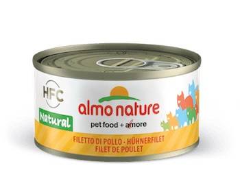 HFC Natural Filetto di pollo Alimento umido per gatti 70 g