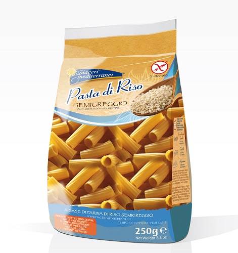 Piaceri Mediterranei Pasta Riso Rigatoni Senza Glutine 250 g