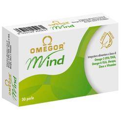 Omegor Mind Integratore per normali funzioni cerebrali e visive 30 capsule molli