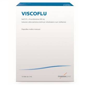 Viscoflu Soluzione Salina Ipertonica 10 flaconcini 5 ml